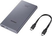 samsung eb p3300xjegeu battery pack usb a type c 10000mah super fast charge 25w pd 30 pps gray photo