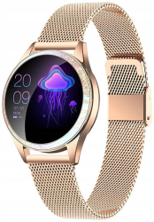 smartwatch oromed oro smart crystal gold photo