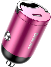 baseus tiny star pps car charger type c 30w fast charging pink photo