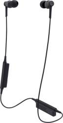 audio technica ath ckr35bt wireless earphones black photo