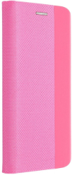 sensitive book flip case for samsung a12 light pink photo