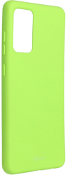 roar colorful jelly back cover case for samsung galaxy a72 5g lime photo