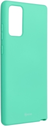 roar colorful jelly back cover case for samsung galaxy note 20 mint photo