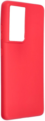 forcell soft case for samsung galaxy s21 ultra red photo