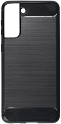forcell carbon case for samsung galaxy s21 plus black photo