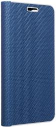 forcell luna carbon flip case for samsung galaxy a52 5g a52 lte 4g blue photo