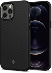 spigen mag armor for iphone 12 pro max matte black photo