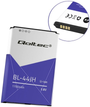 qoltec 52087 battery for lg l7 p700 l5 ii bl 44jh 1700mah photo