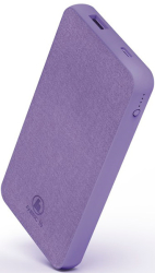 hama 201659 fabric 10 power pack 10000 mah paisley purple photo