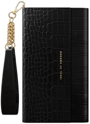 ideal of sweden clutch for iphone 11 pro xs x jet black croco photo