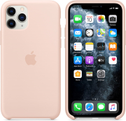 apple mwym2 iphone 11 pro silicone case pink sand photo