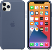 apple mx032 iphone 11 pro max silicone case alaskan blue photo