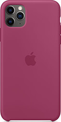 apple mxm82 iphone 11 pro max silicone case pomegranate photo