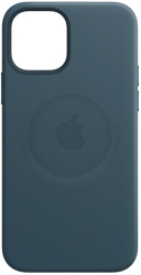 apple mhk83 iphone 12 mini leather case magsafe baltic blue photo