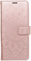 forcell mezzo book flip case for samsung galaxy s20 fe s20 fe 5g mandala rose gold photo
