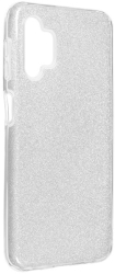 forcell shining back cover case for samsung galaxy a32 4g lte silver photo
