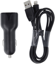 maxlife mxcc 01 car charger 2xusb fast charge 24a lightning cable for iphone photo