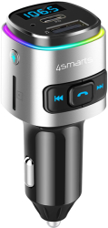 4smarts mediaassist 2 bt car kit charger fm transmitter media in usb type c photo