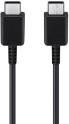 samsung cable 3a type c to type c 1m ep da705bb 25watt bulk black photo
