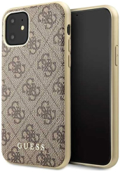 guess cover 4g for apple iphone 11 brown guhcn61g4gb photo