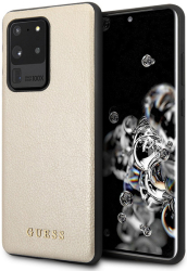 guess cover iridescent for samsung galaxy s20 ultra g988 galaxy s20 ultra 5g g988 beige photo