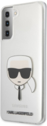 karl lagerfeld cover head for samsung galaxy s21 5g g996 transparent klhcs21mktr photo