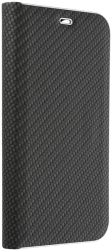forcell luna book carbon for samsung galaxy a22 5g black photo