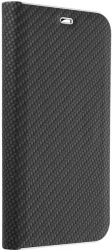 forcell luna book carbon for samsung galaxy s21 fe black photo