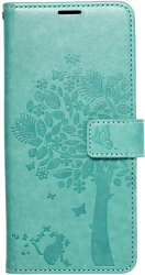 forcell mezzo book case for samsung galaxy a22 lte 4g tree green photo
