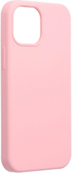 forcell silicone case for iphone 13 mini pink without hole photo