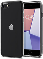 spigen crystal flex case for iphone se 2020 transparent photo