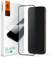 spigen tempered glass fc for iphone 12 pro max black photo