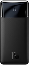 baseus bipow fast charge digital display power bank 10000mah 15w black photo