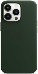 apple iphone 13 pro leather case with magsafe sequoia green mm1g3 photo