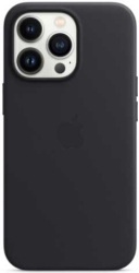 apple iphone 13 pro max leather case with magsafe midnight mm1r3