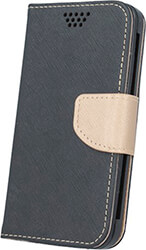 smart universal fancy silicon case 55 87x159 black gold photo