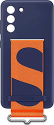 samsung silicone cover with strap s9060 samsung galaxy s22 navy ef gs906tn photo