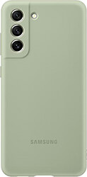 samsung silicone cover ef pg990 galaxy s21 fe g990 olive green ef pg990tm photo