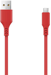 setty cable usb microusb 10 m 2a red photo