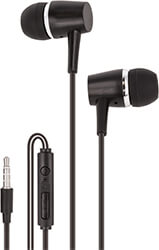 setty wired earphones black photo