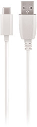 maxlife cable usb usb c 20 m 2a white photo maxlife cable usb usb c 20 m 2a white photo