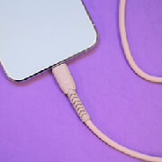 maxlife mxuc 04 cable usb usb c 10 m 3a pink photo