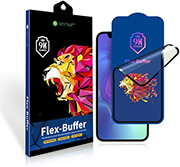 bestsuit flex buffer hybrid glass 5d antibacterial for apple iphone xs max 11 pro max black photo