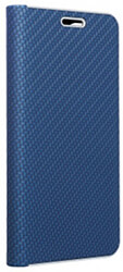 forcell luna book carbon for samsung s22 blue photo