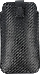 forcell pocket carbon case size 06 for nokia c5 e51 e52 515 samsung s5610 photo