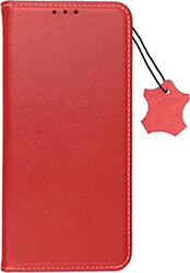 leather forcell case smart pro for iphone 13 claret photo