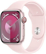 apple watch series 9 mrml3 45mm pink aluminium case with light pink sport band m l photo
