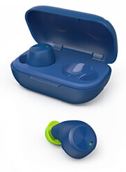 hama 184082 spirit chop bluetooth headphones true wireless in ear blue photo