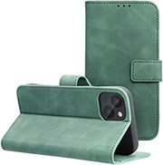 forcell tender book case for iphone 13 green photo