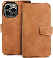 forcell tender book case for iphone 13 pro max brown photo